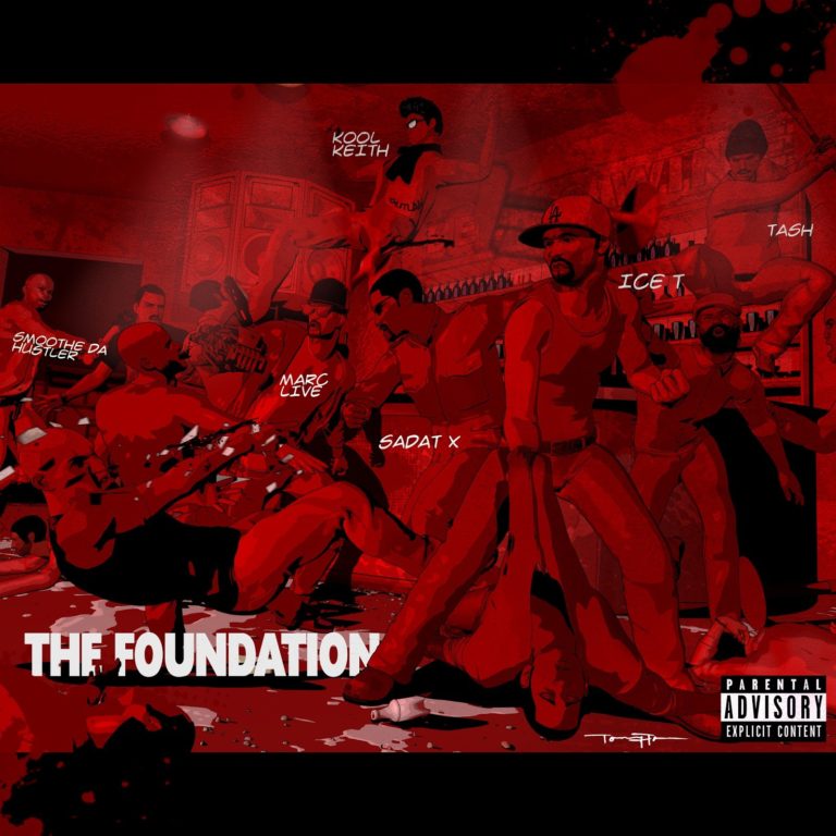 The Foundation (Album) ft. Kool Keith, Ice-T, Sadat X, Smoothe Da Hustler, Trigger Tha Gambler, Tash, King Tee, Raw Breed, Esham, UltraMagnetic MCs