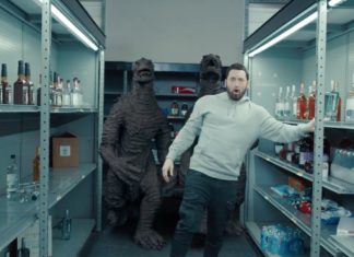 Eminem rips through “Godzilla” (f/ Juice Wrld) video with Mike Tyson