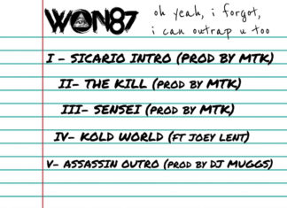 Won87 Drops “Oh Yeah, I Forgot, I Can Outrap You Too” & “MeXXXiKaN JoKeR” EPs