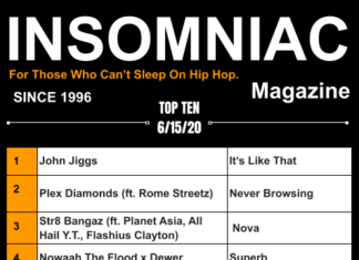 Insomniac Magazine’s Weekly Hip Hop Top Ten 6/15/20