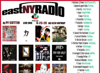 PF Cuttin Delivers New EastNYRadio Audio Excitement On June 25th Edition
