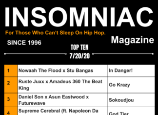 Insomniac Magazine’s Weekly Hip Hop Top Ten 7/20/20
