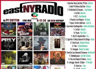 PF Cuttin Heats Up The Hip Hop Underground On 9-17-20 Edition Of EastNYRadio