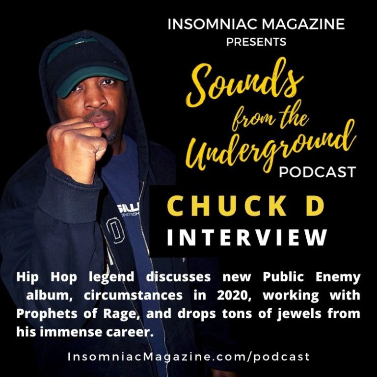 Podcast interview with music legend Chuck D