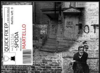 Spoda Drops Martello Laced “Quick Fix” EP