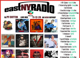 PF Cuttin Unveils New Audio Excitement On 11/12/20 Episode Of EastNYRadio