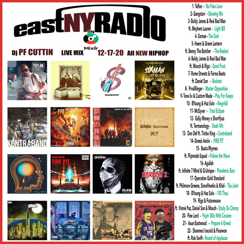 PF Cuttin Delivers A Sonic Celebration On 12-17-20 Episode Of EastNYRadio