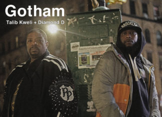 Talib Kweli x Diamond D(Gotham)Deliver “On Mamas Alternate Drums Mix”(Video)