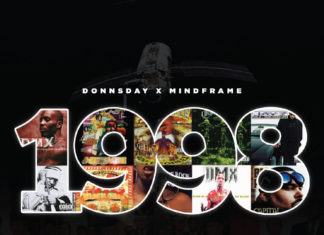 Donnsday x Mindframe Release “1998”(Album)ft. Bonnie Stone, Joe Mack, etc.