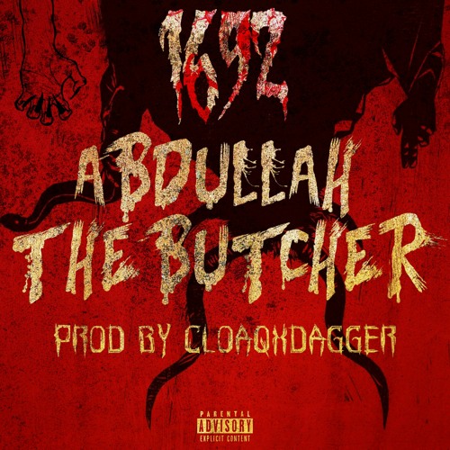 1692(G Fam Black x Enels)Drop CLOAQxDAGGER Laced “Abdullah The Butcher”