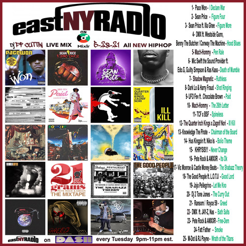 PF Cuttin Amplifies The Audio Excitement On 5-28-21 Edition Of EastNYRadio