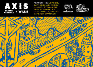 Willis & Drastic Measurez Deliver “Axis”(Album)