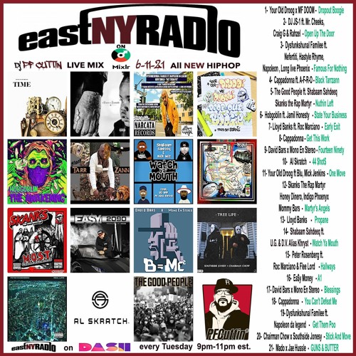PF Cuttin Unleashes New Underground Gems On 6-11-21 Edition Of EastNYRadio