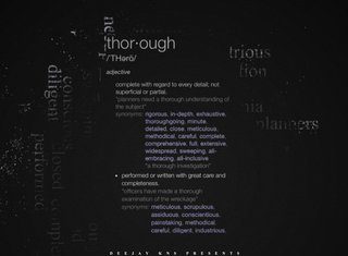 Thorough Delivers “The Redefinition Of Thorough”(Album)