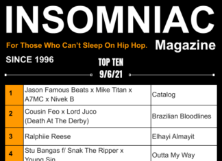 Insomniac Magazine Hip Hop Top Ten 9/6/21