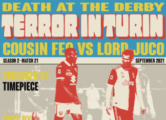 Cousin Feo x Lord Juco(Death At The Derby)Drop Timepiece Laced “Terror In Turin”