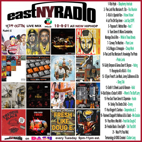PF Cuttin Delivers An Overabundance Of Audio Heat On 10-9-21 Edition Of EastNYRadio