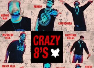 Remedy w/ Method Man, Ghostface Killah, Inspectah Deck, Cappadonna, Masta Killa, Streetlife & Solomon Childs Deliver “Crazy 8’s”