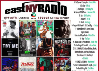 PF Cuttin Delivers Hip Hop Heat For The Holidays On 12-26-21 Edition Of EastNYRadio