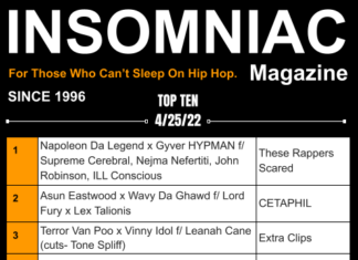 Insomniac Magazine’s Weekly Hip Hop Top 10 4/25/22