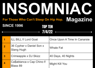 Insomniac Magazine’s Weekly Hip Hop Top Ten 7/4/22