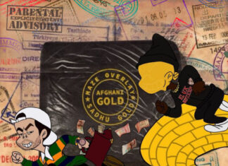 Maze Overlay x Sadhugold Deliver “Afghani Gold”(Album)ft. Roc Marciano, Estee Nack, Mickey Diamond, Asun Eastwood, Snotty, Bub Styles, yungmorpheus