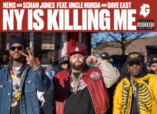 NEMS x Scram Jones(ft. Dave East x Uncle Murda)Say “NY Is Killin Me”(Audio Visualizer)