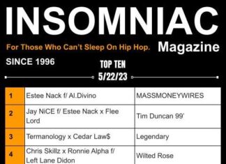 Insomniac Magazine’s Weekly Hip Hop Top Ten 5/22/23