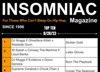 Insomniac Magazine’s Weekly Hip Hop Top Ten 8/28/23