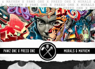 Pawz One & Preed One Drop “Murals & Mayhem”(Album)ft. Copywrite, Ruste Juxx, Guilty Simpson