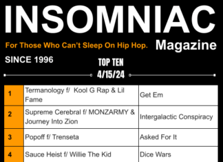 Insomniac Magazine’s Weekly Hip Hop Top Ten 4/15/24