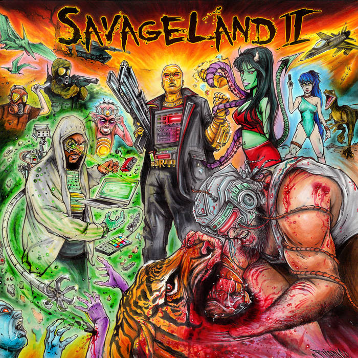 Weapon E.S.P. x Ghost Of The Machine x Reckonize Real Unleash “Savageland II”(Album)