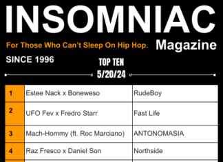 Insomniac Magazine’s Weekly Hip Hop Top Ten 5/20/24