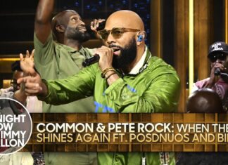 Common & Pete Rock(ft. Posdnuos x Bilal) Perform “When The Sun Shines Again” On The Tonight Show