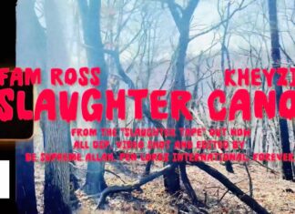 Fam Ross loads his “Slaughter Canon” video