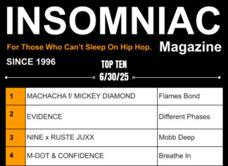 Insomniac Magazine’s Weekly Hip Hop Top Ten 6/30/25