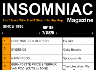 Insomniac Magazine’s Weekly Hip Hop Top Ten 7/14/25