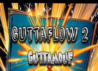 Guttamouf x theBigBudWolf dazzle with “GUTTAFLOW 2” pack