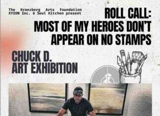 Chuck D unveils new art exhibit in St. Louis, “Roll Call: Most of My Heroes Don’t Appear on No Stamps,” at Kranzberg Arts Foundation