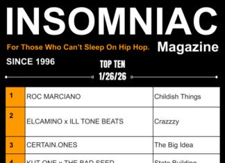 Insomniac Magazine’s Weekly Hip Hop Top Ten 1/26/26