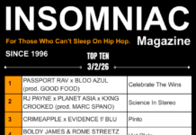 Insomniac Magazine’s Weekly Hip Hop Top Ten 3/2/26