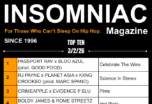 Insomniac Magazine’s Weekly Hip Hop Top Ten 3/2/26