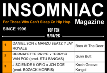 Insomniac Magazine’s Weekly Hip Hop Top Ten 5/18/26