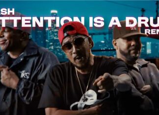 Tash Unleashes “Attention Is A Drug”(Remix)ft. Sway, King T, Defari, Tha Liks, Xzibit, will.i.am & Q-Tip