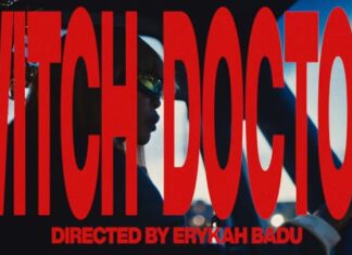 Erykah Badu & The Alchemist Manifest “Witch Doctor”(Video)