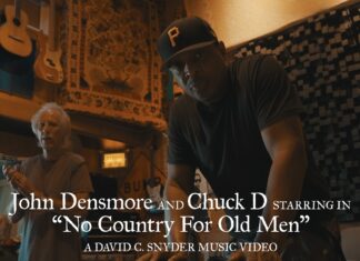 JOHN DENSMORE and CHUCK D enlighten on “No Country for Old Men” video